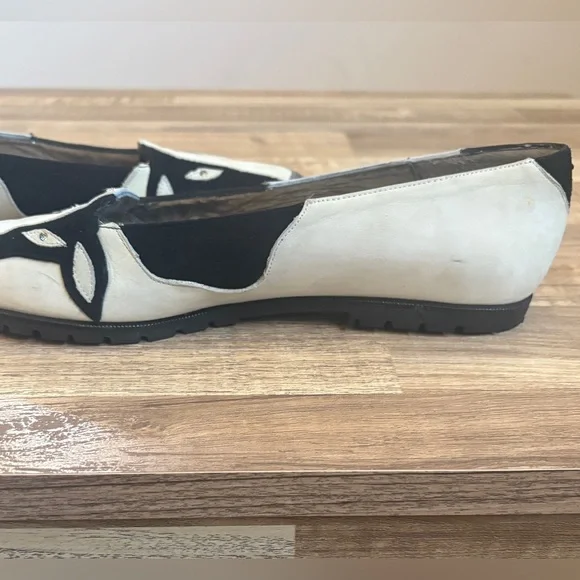 Vintage Donald Pliner Cow Print Loafers 🐄 - Picture 8 of 17